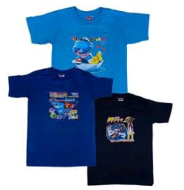 Stylus Boys Tshirts - 4 to 13 Years, Multi Colour